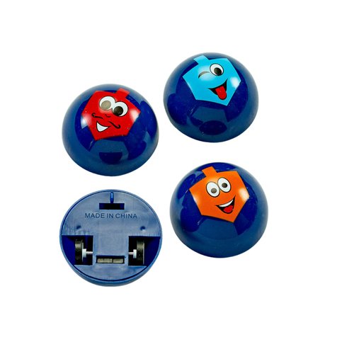 Rite Lite Chanukah Racing Dreidels Set of 4 - Pull Back & Race! Hanukkah Gifts Jewish Holiday Party Toys Decorations Party Favors Goodie Bag Rewards for Kids, Festival of Lights, Fun & Educational!