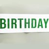 It’s My 21st Birthday Sash,21st Birthday Sash,Glitter Letter 21st Birthday Sash for Girls,Happy 21st Birthday Party Decorations,White and Green