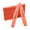 Nail Buffer Block for Nail Art Care Double Sides Design 100/180 Grit, Buffer for Acrylic Nails Professional Manicure Nail Tools Color Orange Pack of 10pcs