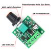 RioRand RR-PWM-15V Low Voltage Dc 1.8v 3v 5v 6v 12v Motor Speed Controller, 2A PWM