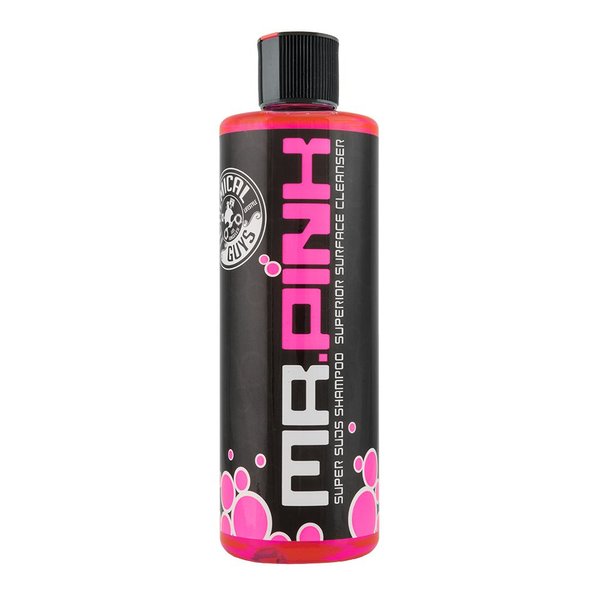 Chemical Guys CWS_402_16 Mr. Pink Foaming Car Wash Soap (Works with Foam Cannons, Foam Guns or Bucket Washes) Safe for Cars, Trucks, Motorcycles, RVs & More, 16 fl oz, Candy Scent