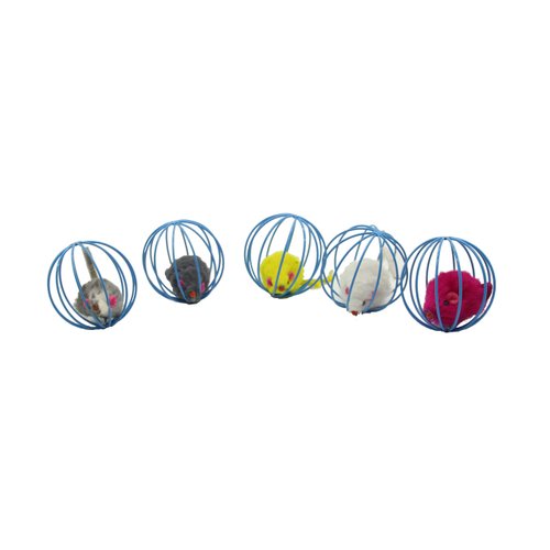 FixtureDisplays® Mouse Ball Cat Toy 12191 12191