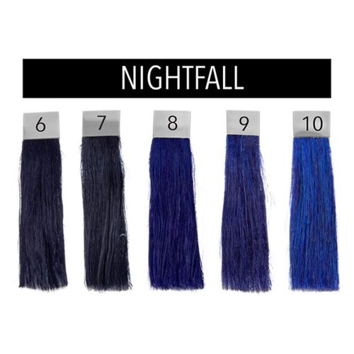 Pulp Riot Semi-Permanent Hair Color for Unisex, Nightfall Blue, 4 Ounce