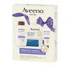 Aveeno Stress Relief Gift Set, Skincare Set for Sensitive Skin with Soothing Body Wash & Moisturizing Body Lotion, plus, Skin Relief Repairing Hand Masks for Very Dry Skin, 3 Items