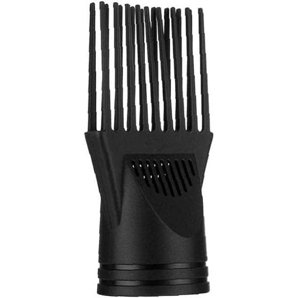 Hair Dryer Diffuser Professional Universal Hairdressing Wind Blow Cover Comb Attachment Nozzle Black Straightening Detangling Fine Curly Natural Hair Professional Processed Hair Dryers and Accessories