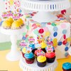 Rsstarxi 40 Pack Happy Birthday Cupcake Toppers Birthday Cupcake Picks Decorations for Baby Shower Boys Girls Birthday Party Cake Decorations Supplies
