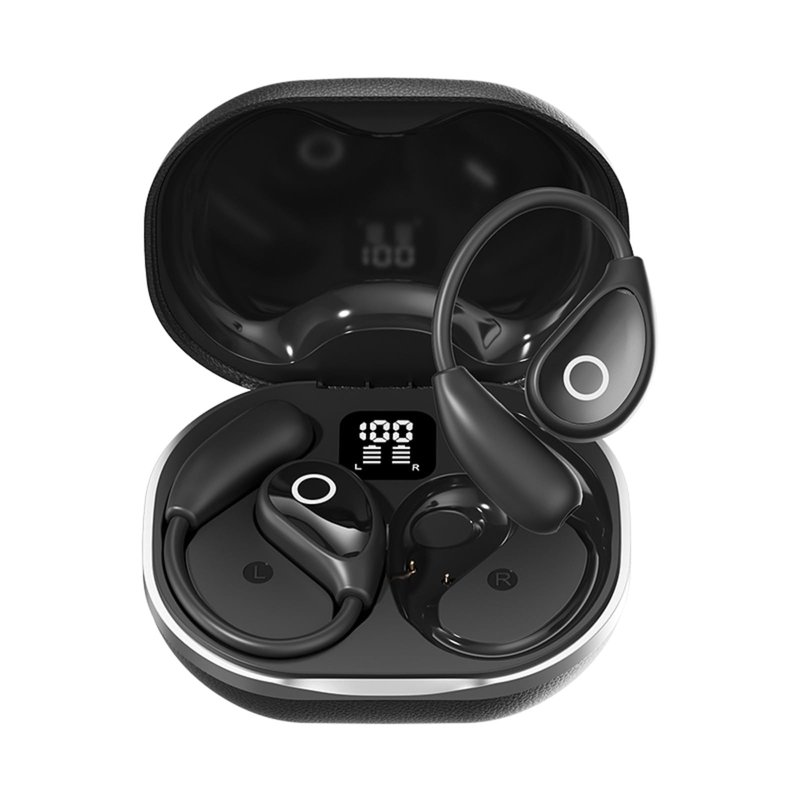 Xmenha Over The Ear Open Ear Earbuds Headphones Wireless Bluetooth ...