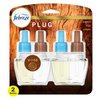 Febreze Origins Fade Defy PLUG Air Freshener & Odor Fighter, Wood, (2) .87 fl. oz. Oil Refills