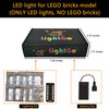 LightGo LED Lighting Kit Designed for Lego 76295 The Avengers Helicarrier Building Set - Not Include Model s (Remote Version)