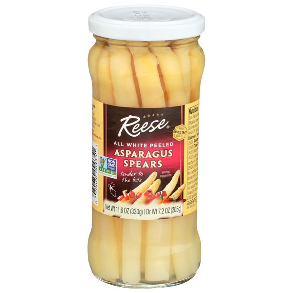 Reese All White Peeled Asparagus Spears 11.6oz (Pack of 1)