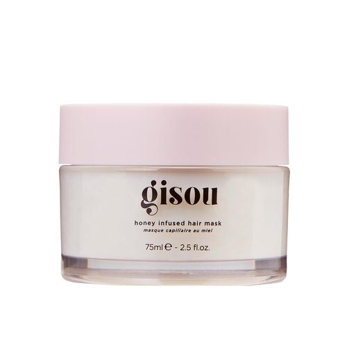 Gisou Honey Infused Hair Mask Travel Size to Hydrate and Repair for Softer, Stronger, More Manageable Hair, Mini TSA-Approved Mask (2.5 fl oz)