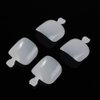 YIMART 500Pcs Fake Toenail Tips Set Nail Art Toe Decoration Full Cover False Toe Nail Tips for DIY Salon Foot Manicure Sticker Tools (Natural)