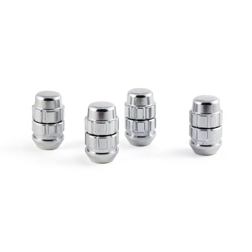 Gorilla Automotive (71641X) 14mm x 1.50 Thread Size Acorn Chrome X2 Wheel Lock, (Pack of 4)