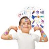 Galaxy Temporary Tattoos for Kids, 96PCS Outer Space Birthday Party Decorations Supplies Tattoos Stickers Cute Party Favors Girls Boys Gifts Classroom School Prizes Themed Christmas
