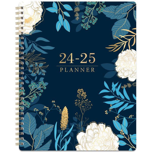 2024-2025 Planner - July 2024 - June 2025, Weekly and Monthly Planner 2024-2025, 8'' x 10'', Monthly Tabs, Twin-wire Binding, Thick Paper, Check Boxes, Perfect Daily Organizer