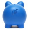 Cute Piggy Bank, Coin Bank for Boys and Girls, Children's Plastic Shatterproof Money Bank，Children's Toy Gift Savings Jar (Dark Blue)