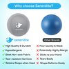 Serenilite 3X Hand Therapy Exercise Stress Ball Bundle for Adults, Grip Strengthening, Tri-Density Squeeze Balls, Hand Grip Strengthener, Soft, Medium & Hard