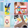 Zonon Gem Diamond Painting Kit for Kids, 26 Pieces Diamond Painting Stickers with DIY Painting Tools to Create Your Own Magical Stickers Cute Art and Crafts for Girls Boys