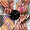 KOXXIAMOQ 240 Pcs Square Nail Tips, Clear Extra Long Clear Nail Tips for Acrylic Nails, No C Curve Tapered Square Full Cover Nail Tips, Press on Nail Tips Traceless for Nail Extension Tips DIY (clear)