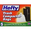 Hefty Trash Compactor Bags 18 GAL - 5 CT