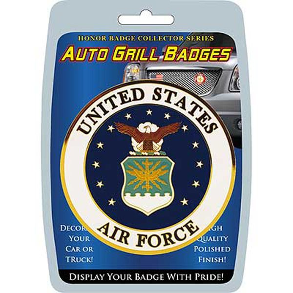 United States Air Force auto grill badge