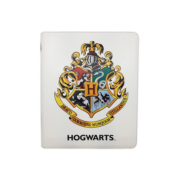 Dragon Shield Zipster Card Binder – Harry Potter Hogwarts Crest Zipster Binder – Trading Cards – Card Compatible with Pokemon, Yugioh, Magic The Gathering, MTG, TCG, OCG, and Hockey Cards