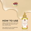 African Pride Moisture Miracle 5 Essential Oils - Contains Castor, Grapeseed, Argan, Coconut & Olive Oil, Seals in Moisture & Adds Shine to Hair, Vitamin E, 4 oz