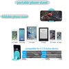 Prettyia Cell Phone Stand, Portable Phone Stand Phone Holder for Desk Applicable to iPhone Stand and Other Mobile Phones and Tablets Foldable Phone Stands 6pack