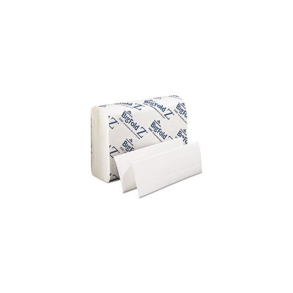Paper Towels, Z-Fold, White, 10-1/4"x11", 220 Towels/Pack, 10 Pack/Carton GEP20887 by Georgia Pacific