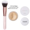 PHOERA Foundation Makeup Set,Matte Lipstick Set, PHOERA Primer, PHOERA Powder, PHOERA Highlighter and Contour, PHOERA Concealer, Foundation Brush Makeup Powder Brush Concealers Brush, Makeup Sponge