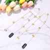 Andibro 4Pcs Butterfly Hair Chain, Long Tassel Hair Chains for Braids, Golden Butterfly Hair Clip Chains Butterfly Hair Accessories for Girls Children Bridal Wedding Accessories