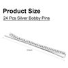 Amariver 24 Pcs Silver and Gold Rhinestone Bobby Pins Small Crystal Bobby Pins Bulk for Lady Women Sparkly Hair Clips Shiny Glitter Hairpins Styling Hair Accessories for Women Girls 12Pcs Per color