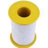 TIHOOD 2PCS 0.5mm Thickness 547 Yard Elastic Thread (Black and White)