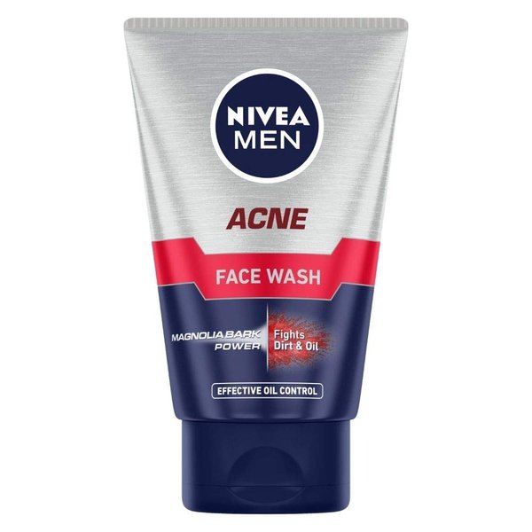 Nivea Men Acne Face Wash, 100g