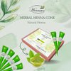 Hennaco Herbal Hair Henna Cones, Natural & Pure Henna Cones, Hair Dye Cones, Henna Hair Coloring Cones (3 Pack)