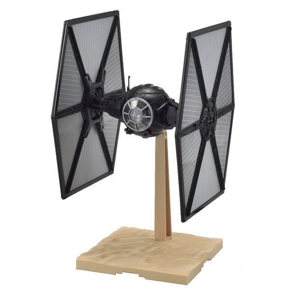 Bandai Hobby Plastic Model First Order Tie Fighter Star Wars: The Force Awakens Kit (1/72 Scale)