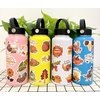 AOWDIAO Thanksgiving Stickers 200 Pcs Cute Thanksgiving Vinyl Stickers for Water Bottles Envelopes Scrapbooking Crafts Funny Fall Hoilday Stickers for Kids Teens Adults