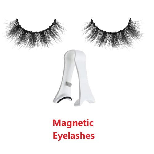 Magnetic False Lashes with Applicator,New2024 Eyelashes Magnetic Long Lasting Liquid Eyelash Extensions for Women & Men Bonded Magnetic Faux Mink Lashes for a Natural Look