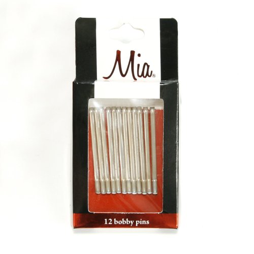Mia Bobby Pins, Fashionable And Functional, Hair Accessory Hair Styling Tool, Smooth Gold Epoxy, For Women, Girls, Easter Basket Stuffer, Gift 12pcs