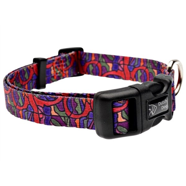 Dutch Dog Amsterdam Eco Friendly Van Heemskerck Dog Collar, 10-15-Inch, Small