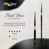 Silver Brush Limited 3007S1 Black Velvet Script Liner Watercolor Paint Brush, Size 1, Short Handle