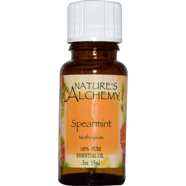 Neem Aura - Nature's Alchemy - Spearmint Essential Oil.5 fl oz Oil