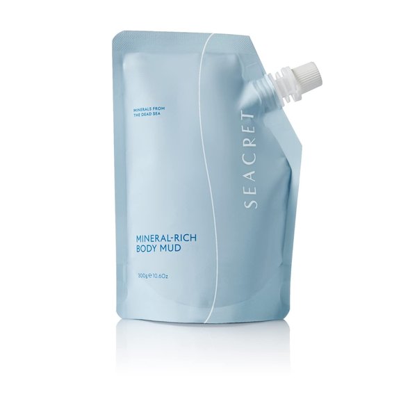 SEACRET Dead Sea Mud - Mineral Rich Body Mud Treatment (Concentration of 99%) Removes Excess Oil and Dead Skin Cells (10.6 oz.)