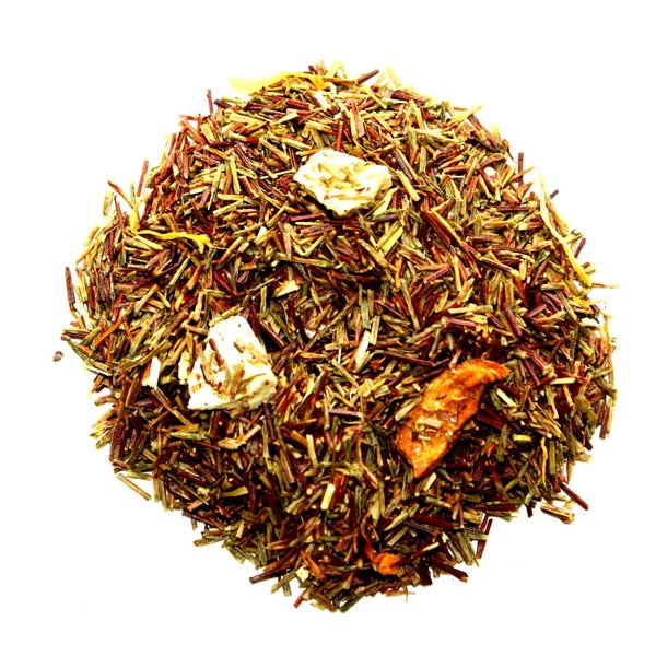 Nelson's Tea - Peach Dream - Rooibos Loose Leaf Tea - Green rooibos, orange peel, dried peaches, and marigold petals - 16 oz.