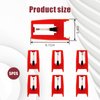 Fyjbnh 6Pack Diamond Stylus Record Player Needles Universal Replacement for Turntables Needle for Vinyl Record Player LP Phonograph Compatible with ION,Jensen,Crosley,Victrola,Sylvania and More(Red)
