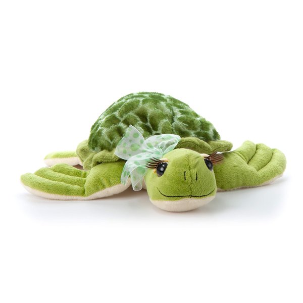 The Petting Zoo, Lash'z Sea Turtle Stuffed Animal, Gifts for Girls, Plush Toy 12 inches