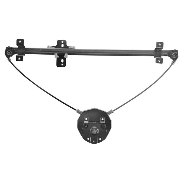 TRQ Manual Window Regulator Left Driver Side for Sidekick Tracker Sunrunner 2 Door