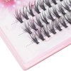 Bodermincer Grafting False Eyelashes 20D Soft 0.07 C Curl Lash Clusters Lash Extension Kit Individual Eyelashes Silk False Eye Lashes Extensions (12mm)