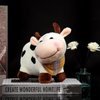 SMY LINUUE Cow Stuffed Animal Cute Soft Plush Cow Toy for Children's Birthday Gift 10.5 inch Cow Plush Toy