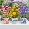 Paint & Plant Children’s Gardening Kit for Girls Boys Toys Garden Flower Gardening Gift for Kids Flower Pots Seeds Art Craft Grow Garden Planting Set for Kids Age 4 5 6 7 8 9 10 11 12 13 14 Years Old
